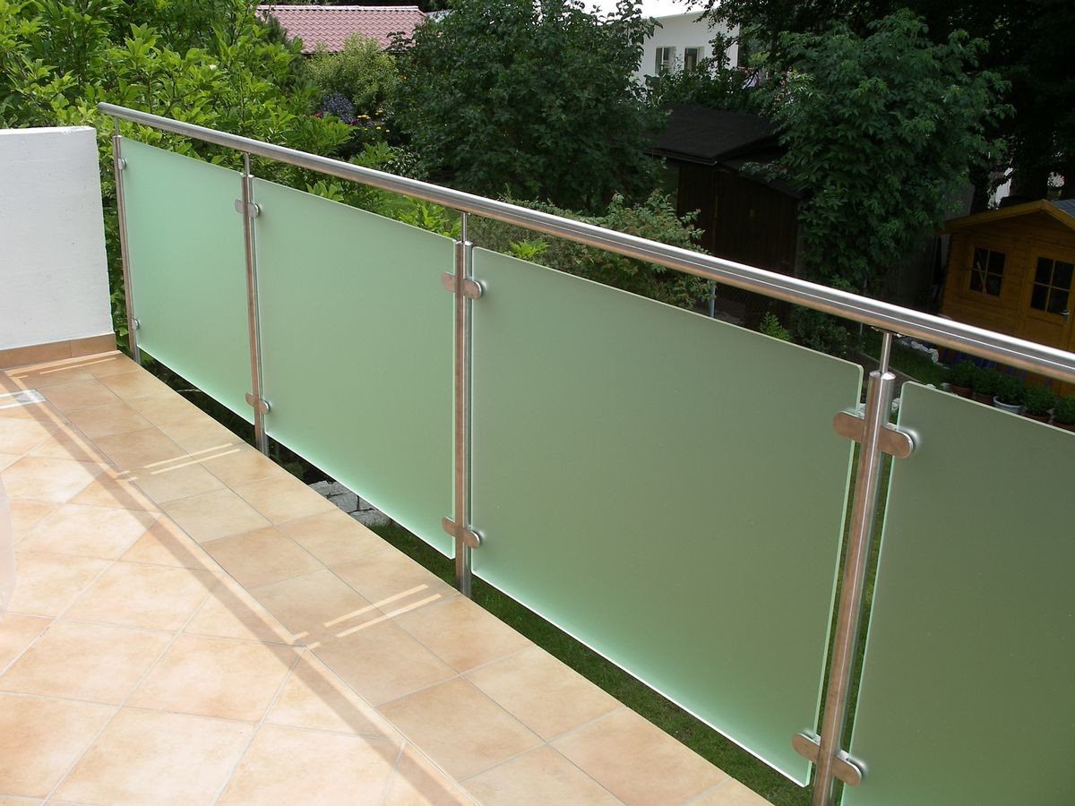 Einfache Installations-Glasentwurfs-Balkon-Geländer-Balustrade 6mm - 12.76mm Glasstärke
